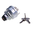 Ignition Start Switch W/2Key AM101561 for John Deere Stens 430-128 Great Dane