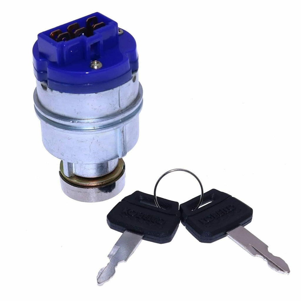 Ignition Switch For Kobelco SK170 SK170-8 SK170-9 SK200-6ES SK200LC-6ES SK210-9