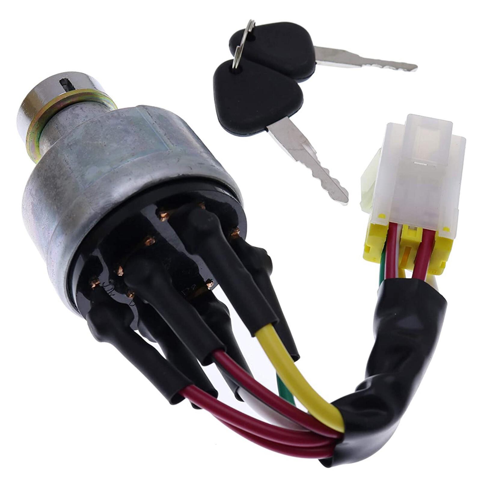 Ignition Switch For VOLVO Excavator EC55 EC60 80 140 210 240 290 360