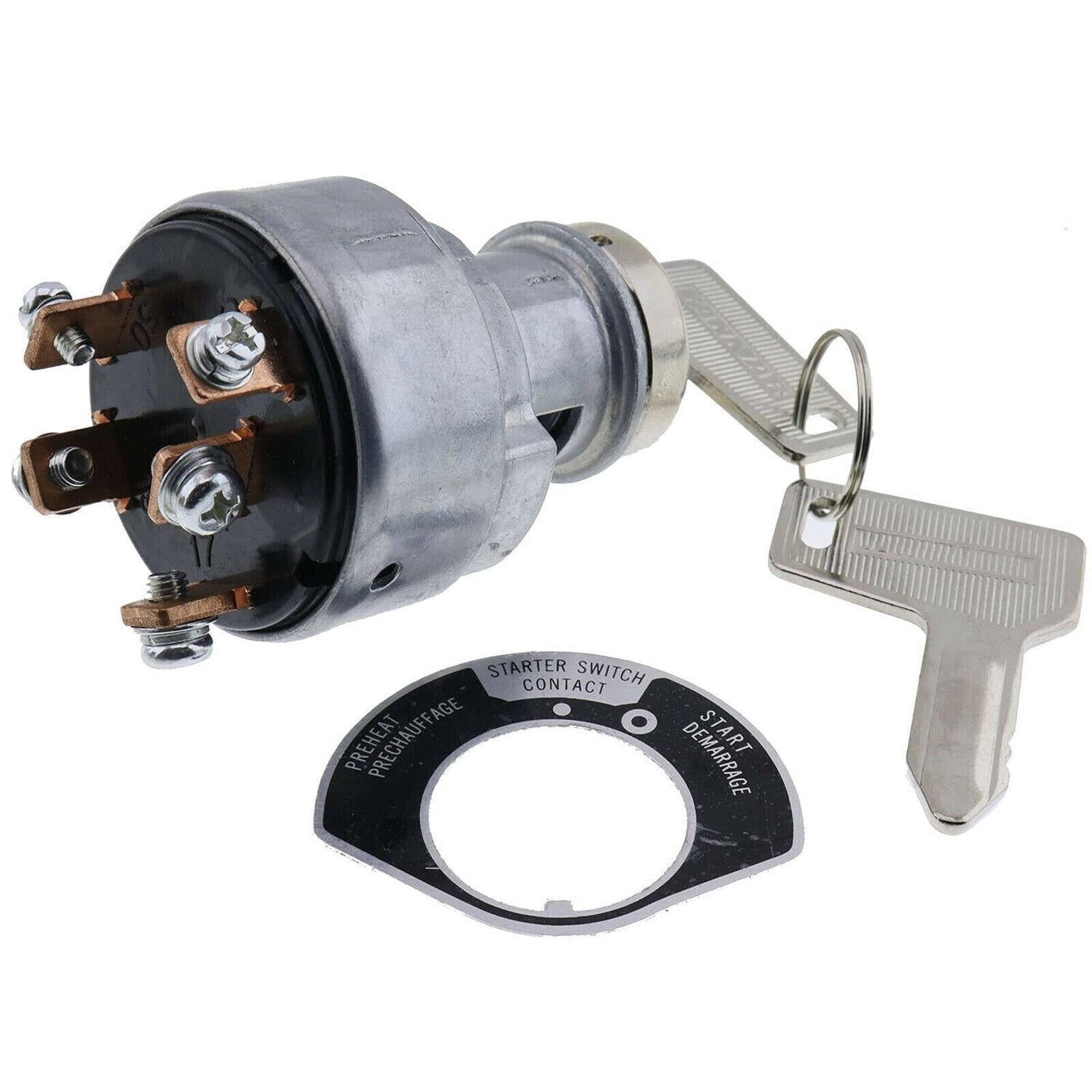 Ignition Switch W/301 Keys 933110-00100 For Komatsu Excavator PC40FR-1 PC50FR-1