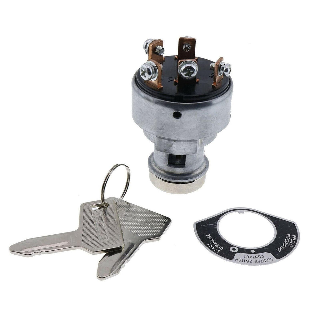Ignition Switch W/301 Keys 933110-00100 For Komatsu Excavator PC40FR-1 PC50FR-1