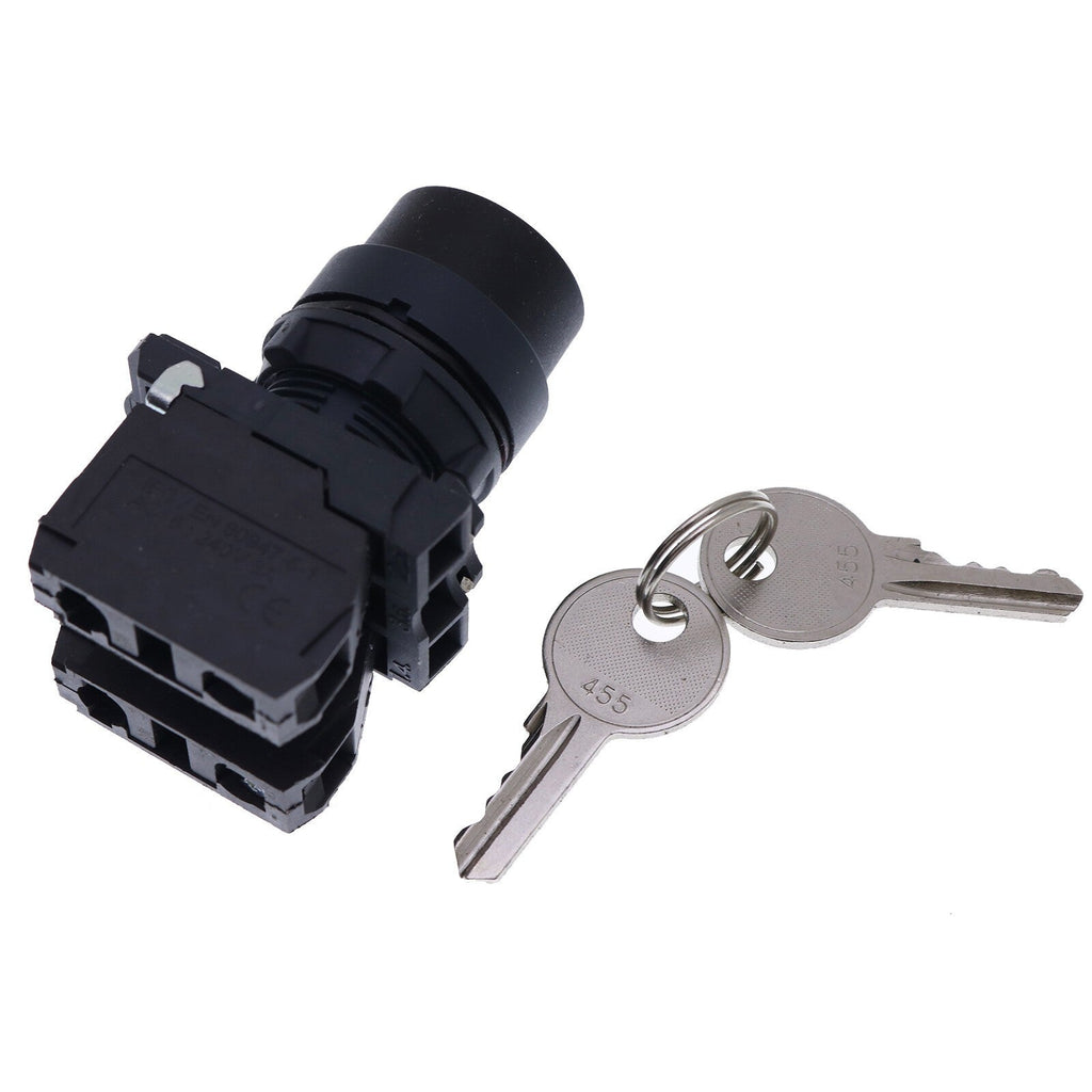 Ignition Switch w/Keys 122512GT for Genie S-40 S-45 S-65 S-80 Z-45/25 Z-34/22