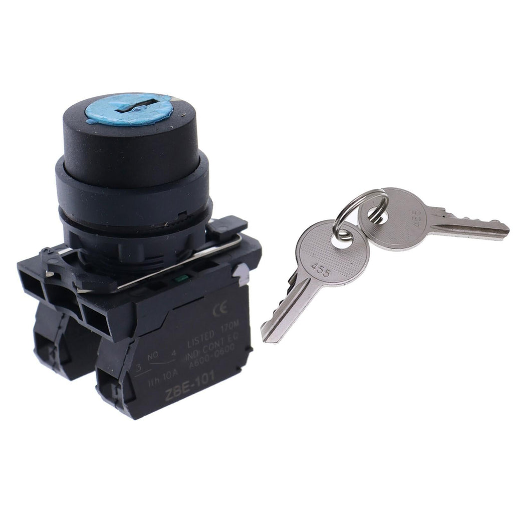 Ignition Switch w/Keys 122512GT for Genie S-40 S-45 S-65 S-80 Z-45/25 Z-34/22
