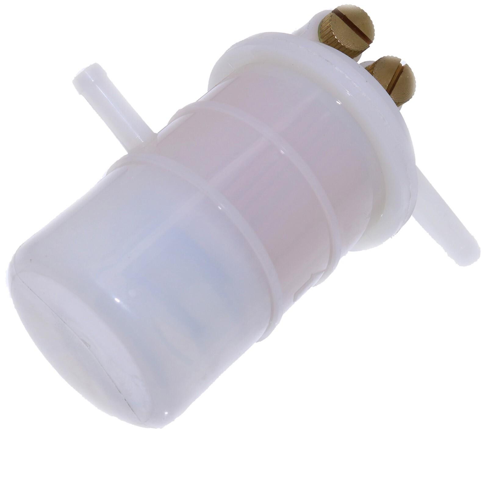 Inline Fuel Filter for Hitachi Mitsubishi Peljob BF7845 MM33536 Clear 2 screws