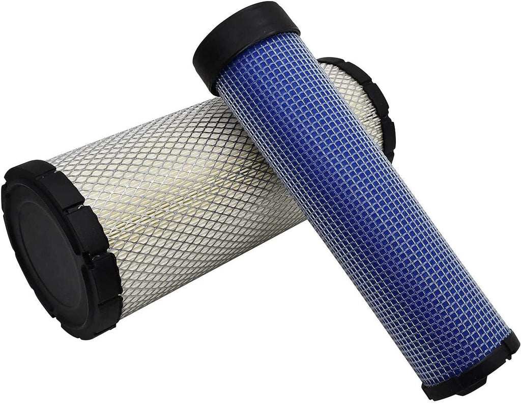 Inner & Outer Air Filter Kit Replacement for kubota R1401-43370 + R140142280