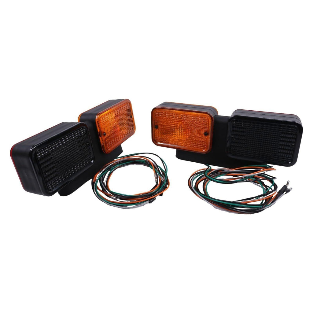 Left Right Light Lamp Set for John Deere LVA14391 LVA14392 LVA11115 LVA11116