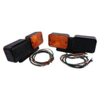 Left Right Light Lamp Set for John Deere LVA14391 LVA14392 LVA11115 LVA11116