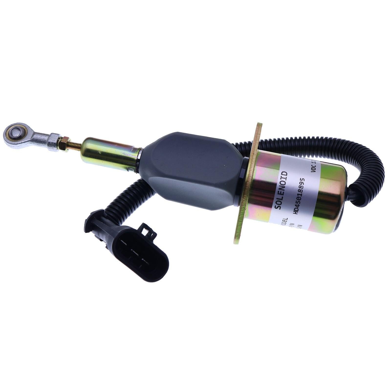 New 12V Fuel Shutoff Solenoid 82850507 for New Holland 8670 8770 8870 8970 TX34