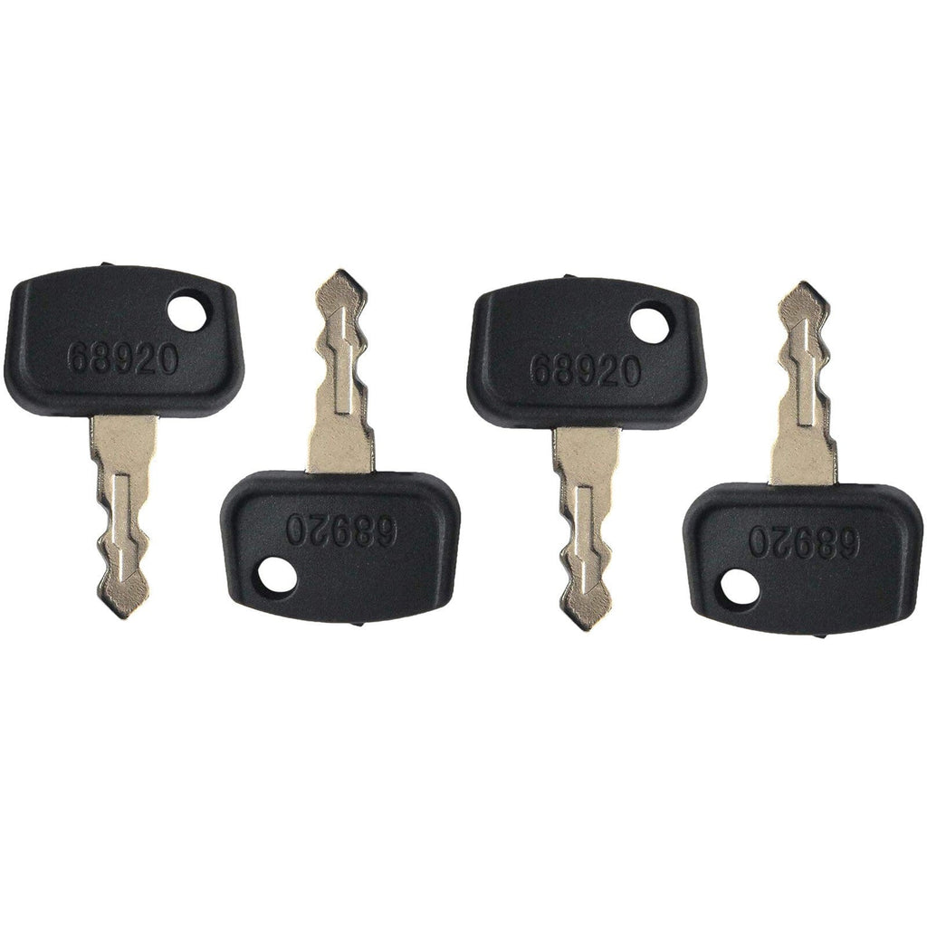 New 68920 Ignition Key(4) for Kubota BX1850D BX1860 BX1870 BX1870-1 PL501-68920