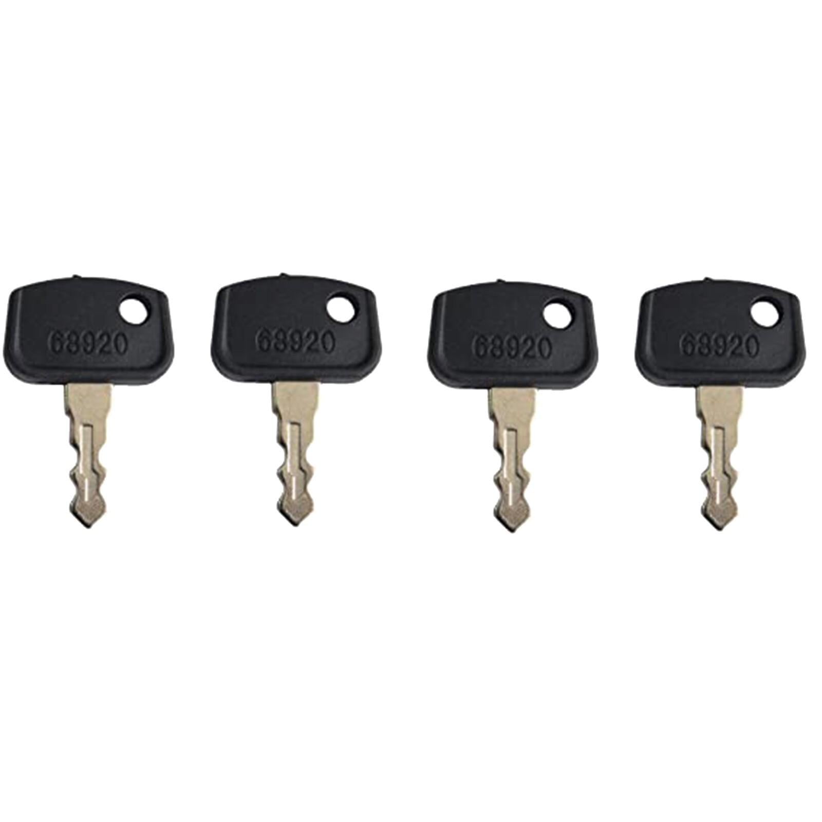 New 68920 Ignition Key(4) for Kubota BX1850D BX1860 BX1870 BX1870-1 PL501-68920