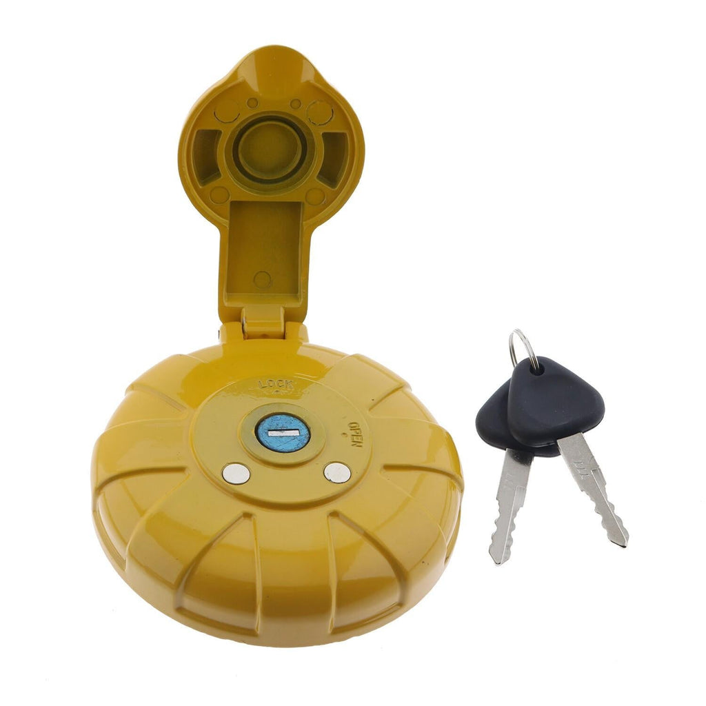 New FUEL CAP W/2 KEYS 777 For VOLVO EC140 EC210B EC290 EC360 EC330 EC460B