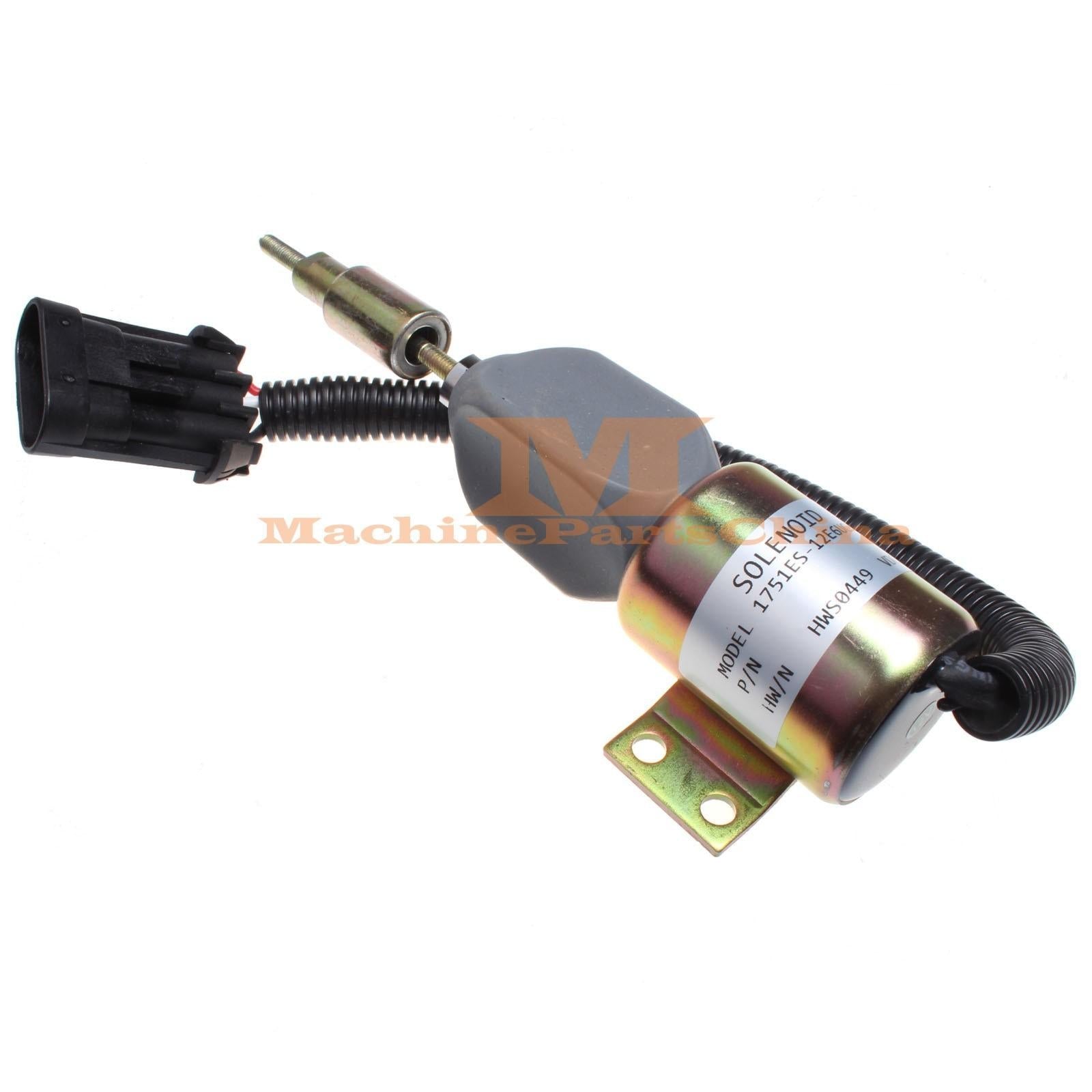 New Fuel Shut off Solenoid F1HZ-9N392A F1HZ9N392A SA-3850-12 For Ford 7.8L