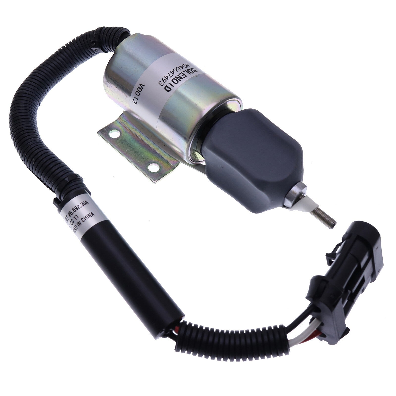 New Fuel Solenoid Replaces Volvo 59009134 for Ingersoll DD-130 Compactor B5.9-C