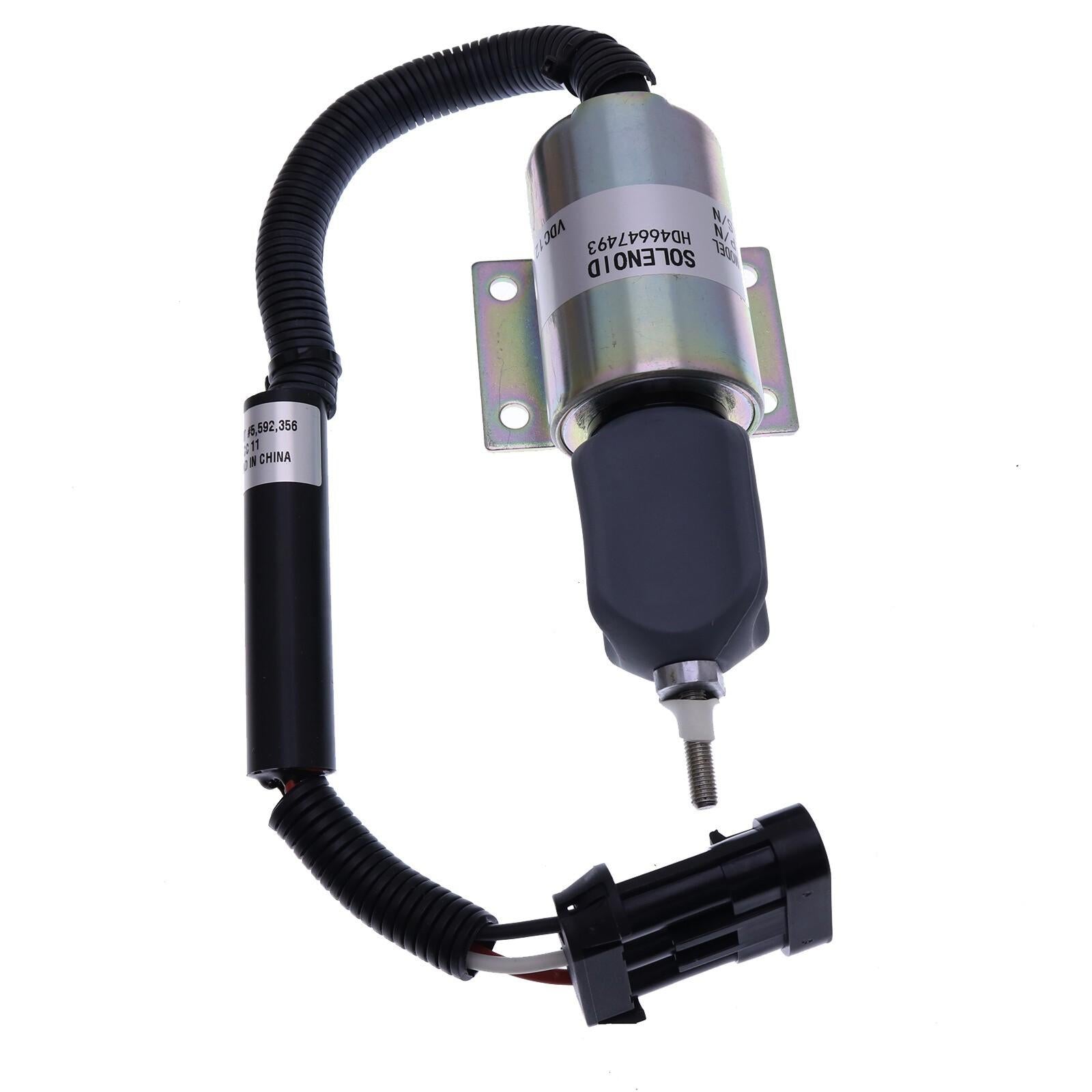 New Fuel Solenoid Replaces Volvo 59009134 for Ingersoll DD-130 Compactor B5.9-C