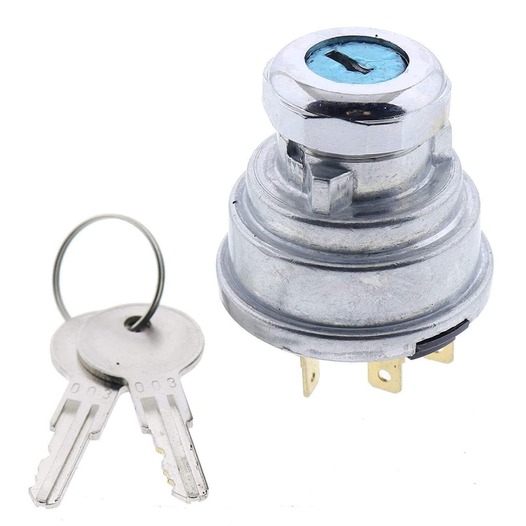 New Ignition Key & Switch for John Deere 350 380 440 450 570 570A 1020 1520