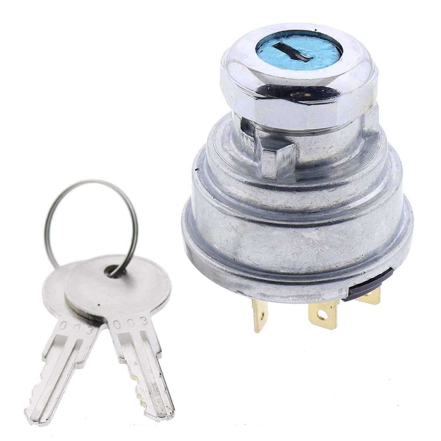 New Ignition Key & Switch for John Deere 350 380 440 450 570 570A 1020 1520