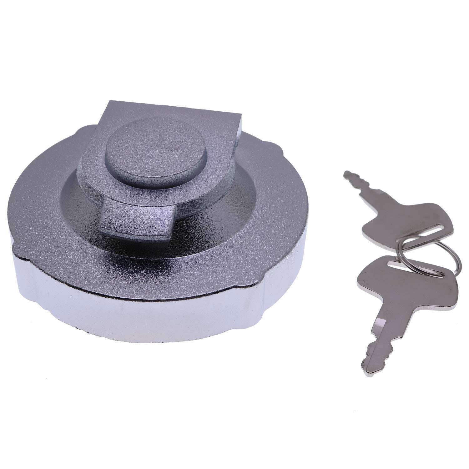 New Locking Fuel Cap With 2 keys 15521-00500 1552100500 for Takeuchi Equipment