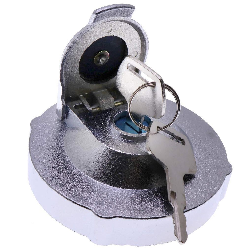 New Locking Fuel Cap With 2 keys 15521-00500 1552100500 for Takeuchi Equipment