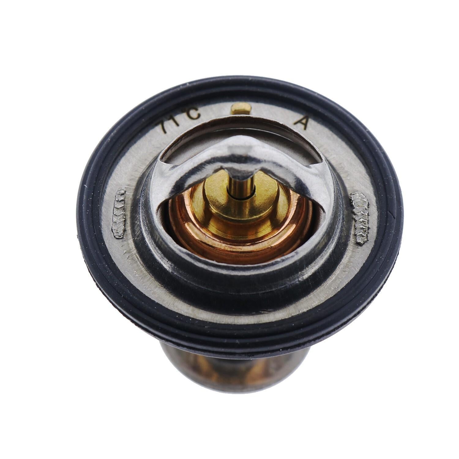 New Thermostat for Yanmar Komatsu 4D84 4TNE84 4D88 Excavator Loader Tractor