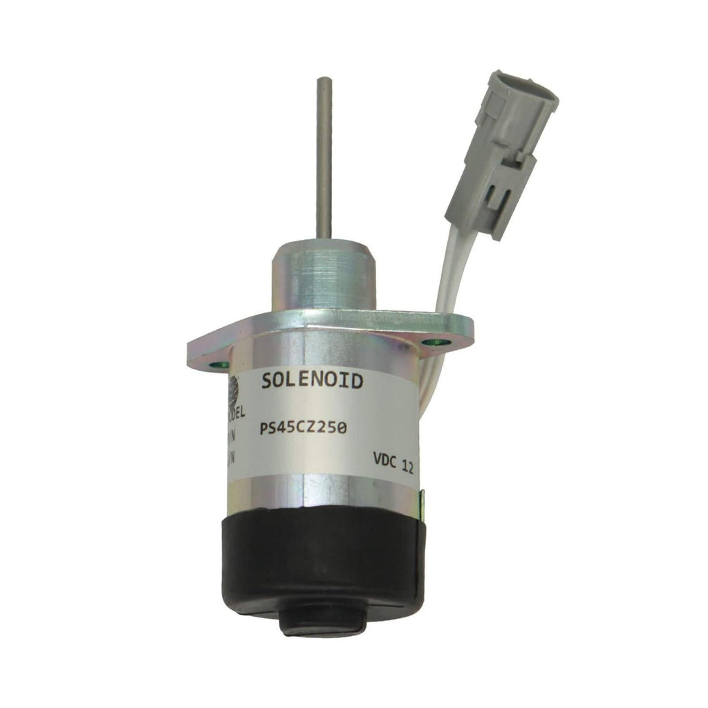 PS45CZ250 Fuel Shutoff Stop Solenoid For Kubota Actuator Solenoid D1503 V2203