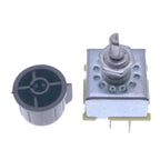 Rotary A/C3 Speed Blower Switch Universal Type w/ 'Fan' Knob 35702 SW1000C