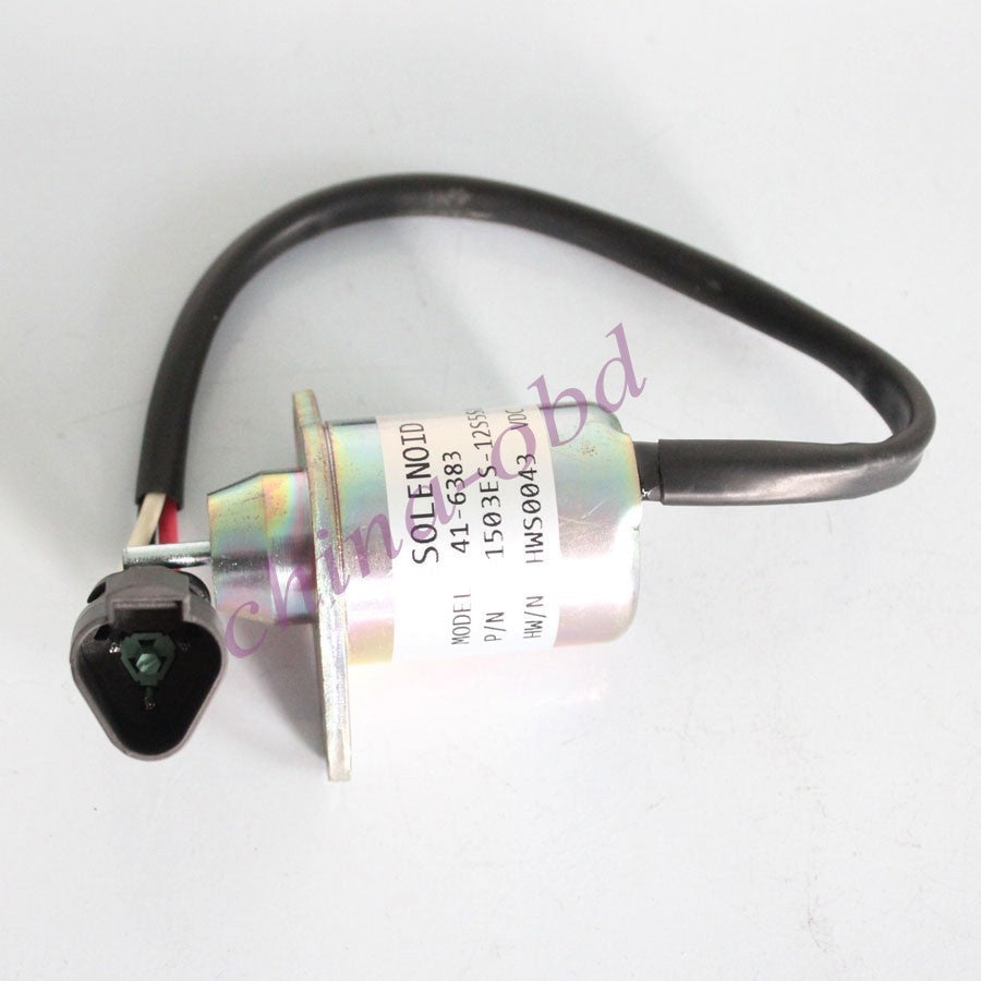 Run solenoid Fuel 41-9100 TK249/TK374/TK388/TK395/TK482/TK486 For Thermo King