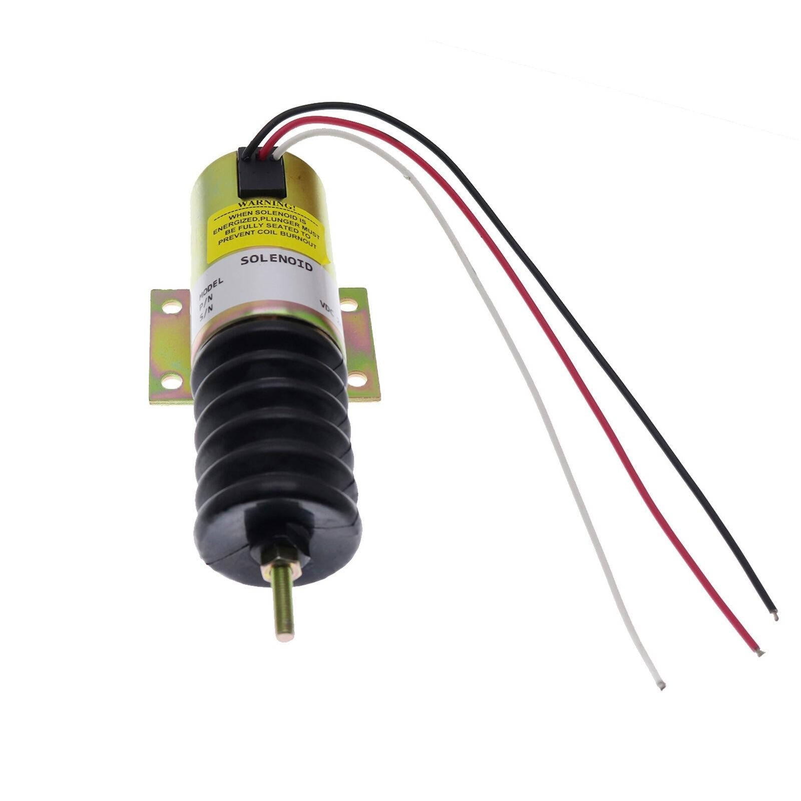 Shutdown Solenoid Valve 119-7017 1204187 for Caterpillar CB-434C CB-534C CS-663E