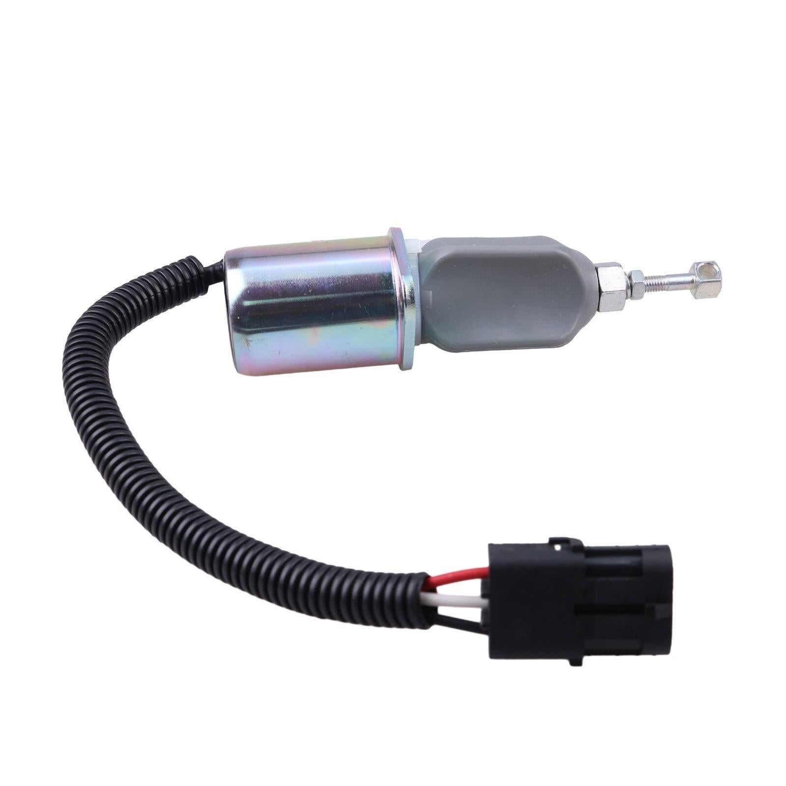 Stop Solenoid 1751ES-12A6UC3B1S5 For Loader SL4625 4625SX 4625DX W/ Kubota V2203
