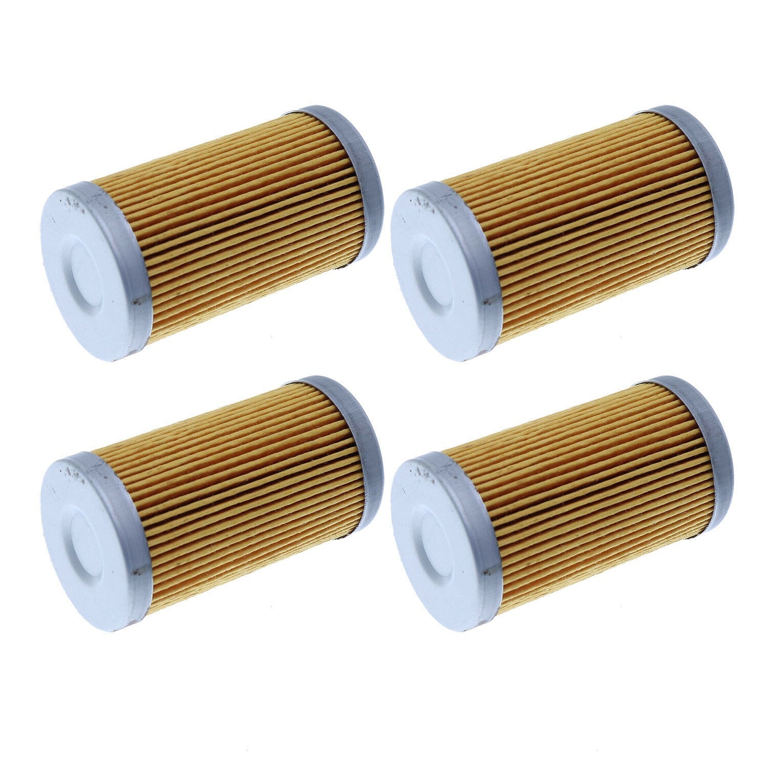 T111383 Fuel Filter Pack of 4 Fits John Deere Mower 870 955 970 990 1070 4500