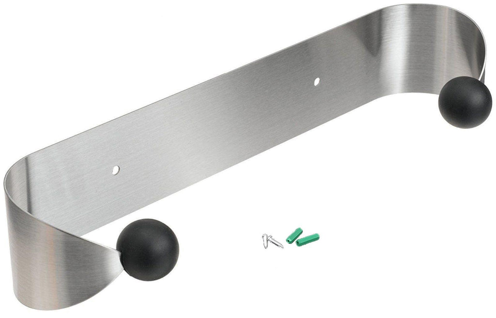Paper Towel Holder Under Cabinet Wall Mount Steel Rack Kitchen