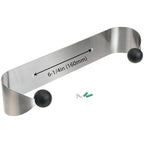 Paper Towel Holder Under Cabinet Wall Mount Steel Rack Kitchen
