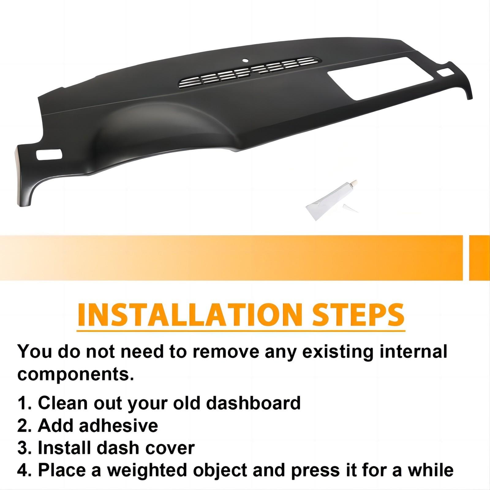 Dash Cover Dashboard Cap For CHEVROLET SILVERADO 1500 Tahoe Avalanche 2007-14