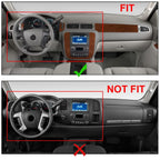 Dash Cover Dashboard Cap For CHEVROLET SILVERADO 1500 Tahoe Avalanche 2007-14
