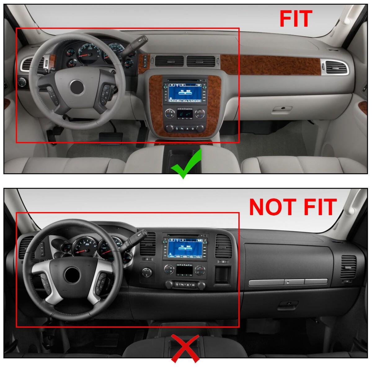 Dash Cover Dashboard Cap For CHEVROLET SILVERADO 1500 Tahoe Avalanche 2007-14