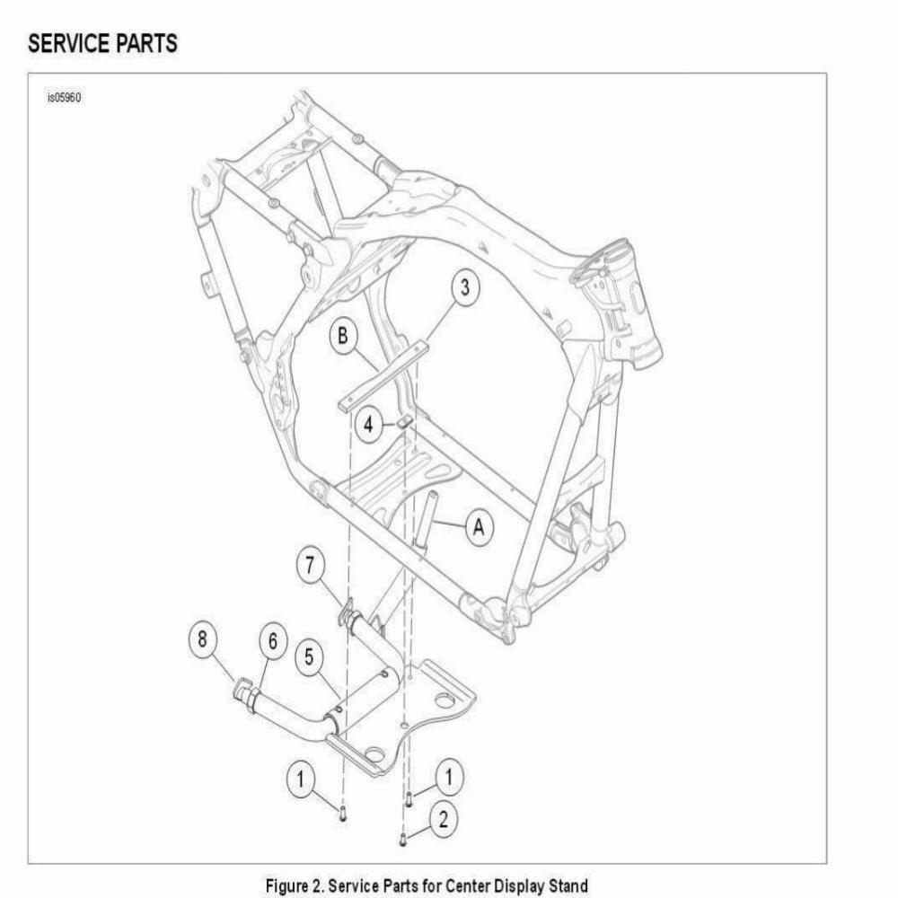Adjustable Service Center Stand For Harley Touring Road Glide Road King 09-24