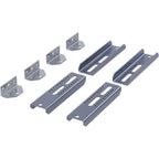 4PC 10" Galvanized Swivel and Top Bunk Bolster Bracket For Boat Trailer