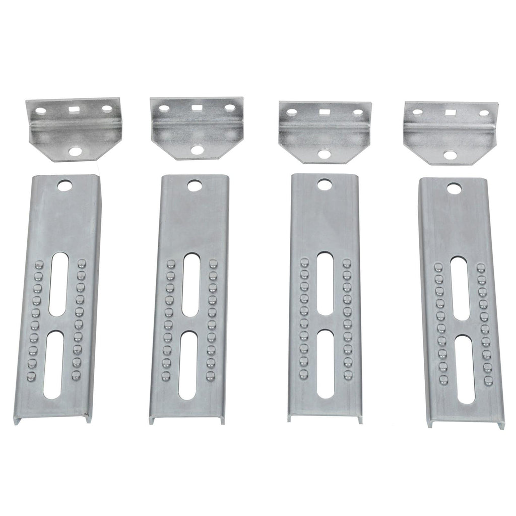 4PC 10" Galvanized Swivel and Top Bunk Bolster Bracket For Boat Trailer