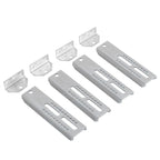 4PC 10" Galvanized Swivel and Top Bunk Bolster Bracket For Boat Trailer