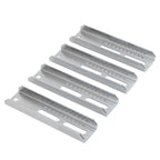 4PC 10" Galvanized Swivel and Top Bunk Bolster Bracket For Boat Trailer