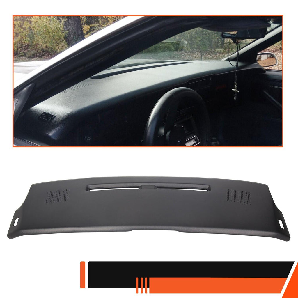 Fit For Chevrolet Camaro 1984-1992 84-92 Dash Pad Overlay Cover Textured Black
