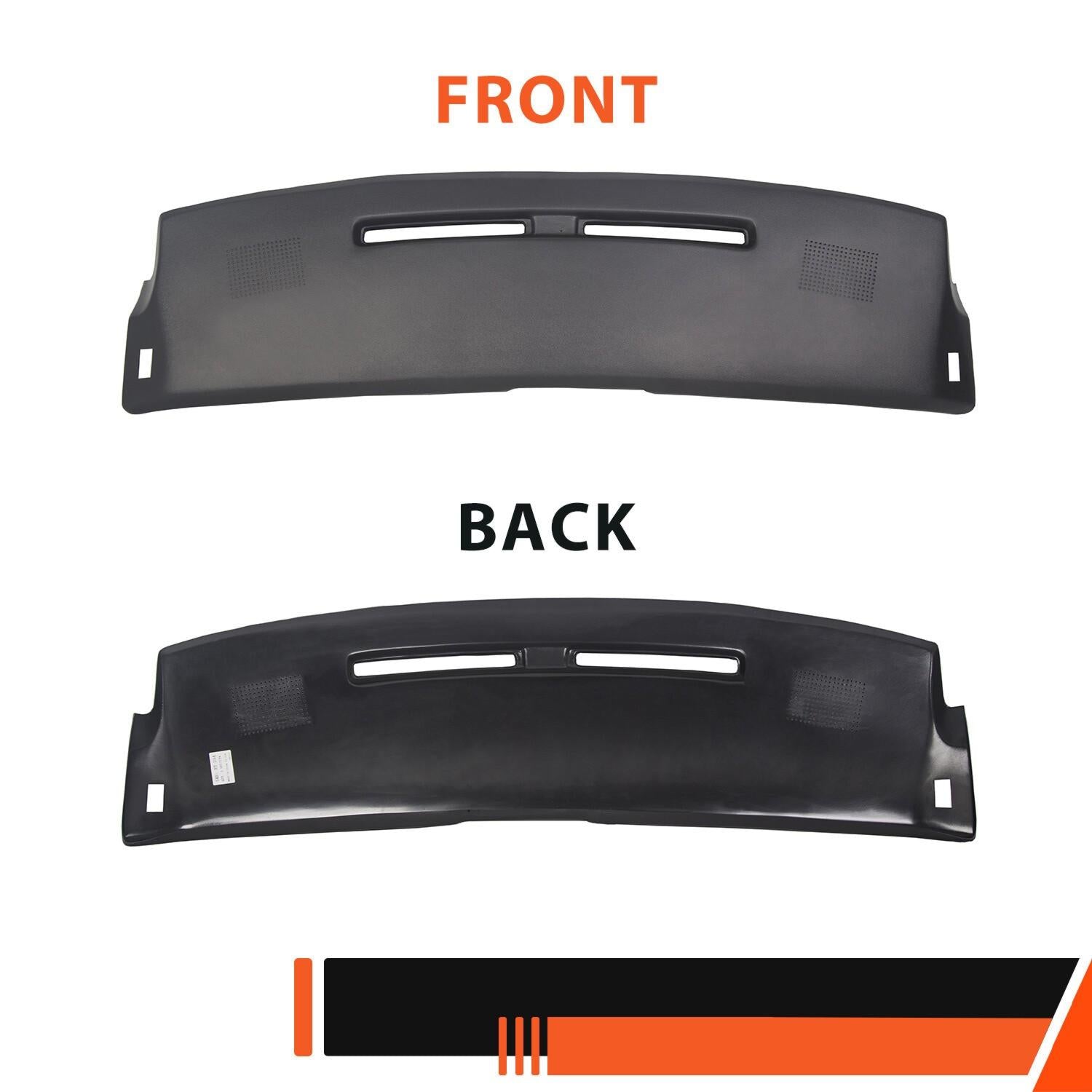 Fit For Chevrolet Camaro 1984-1992 84-92 Dash Pad Overlay Cover Textured Black
