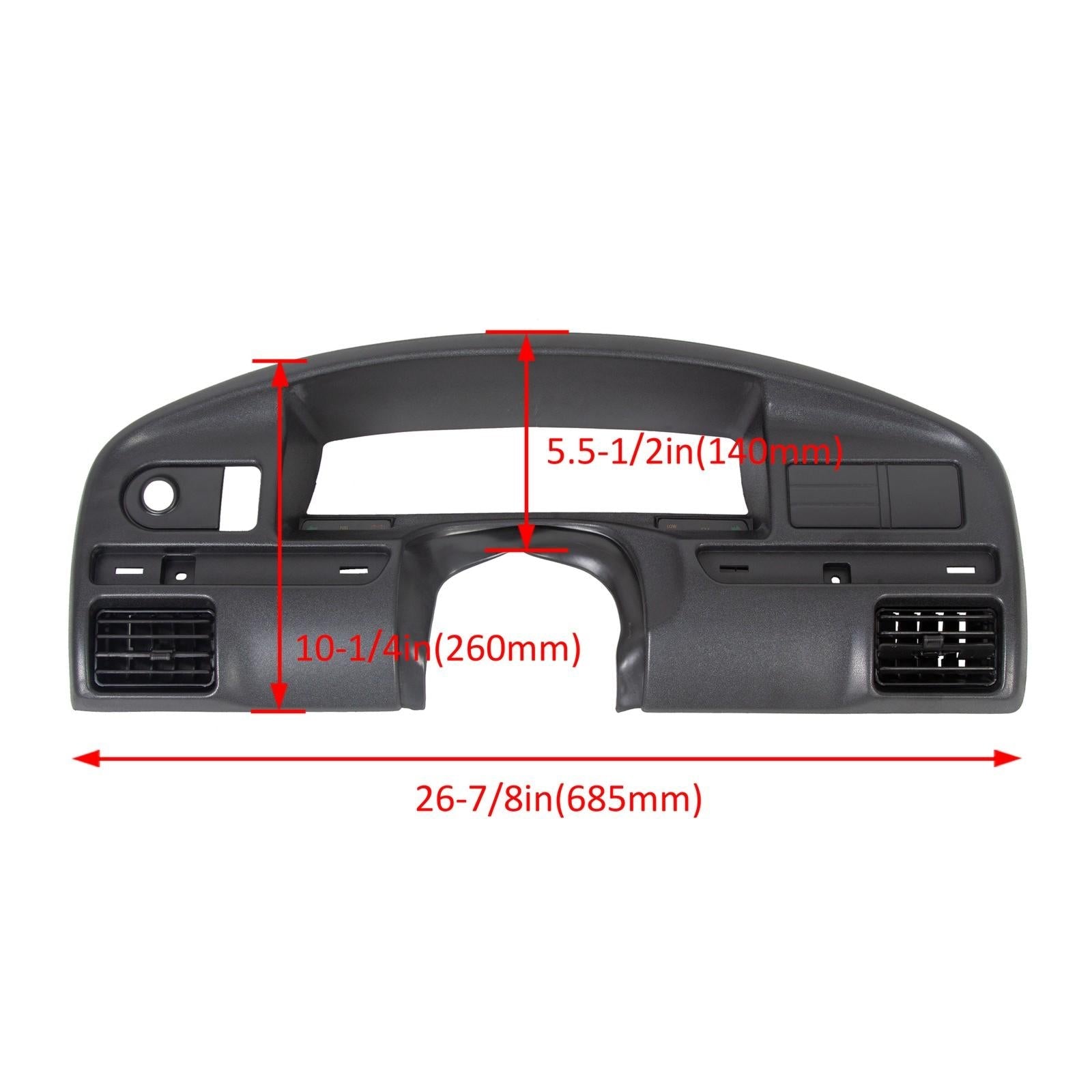 Instrument Dash Cluster Bezel for GAS 1994-1997 Ford F150 F250 F350 94-96 Bronco