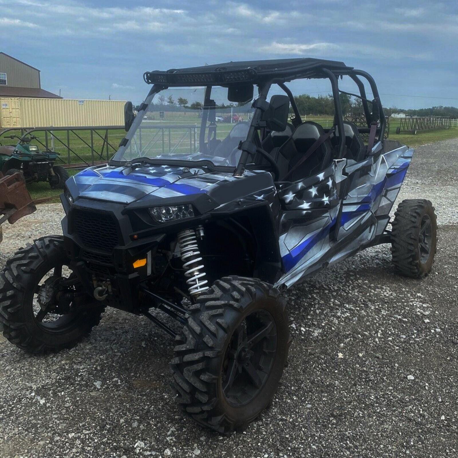 UTV Full Clear Windshield for 2014-2021 Polaris RZR 900 S RZR 1000 XP 1000 /4
