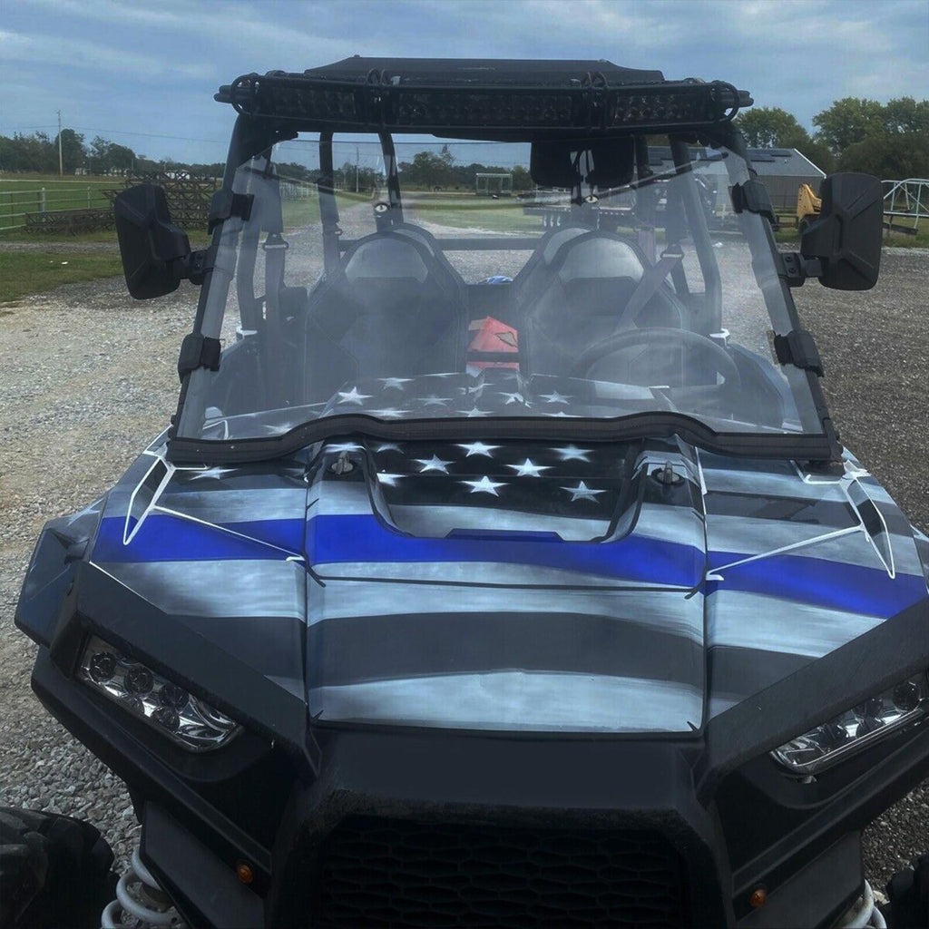 UTV Full Clear Windshield for 2014-2021 Polaris RZR 900 S RZR 1000 XP 1000 /4