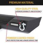 Rear Bumper W/Led Light D-Rings 2" receiver Fit 87-06 Jeep Wrangler YJ TJ