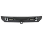 Rear Bumper W/Led Light D-Rings 2" receiver Fit 87-06 Jeep Wrangler YJ TJ