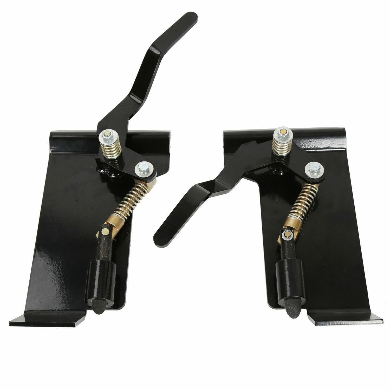 Weld-On Skid Steer Quick Attach Bucket Conversion Adapter Latch Plates Universal
