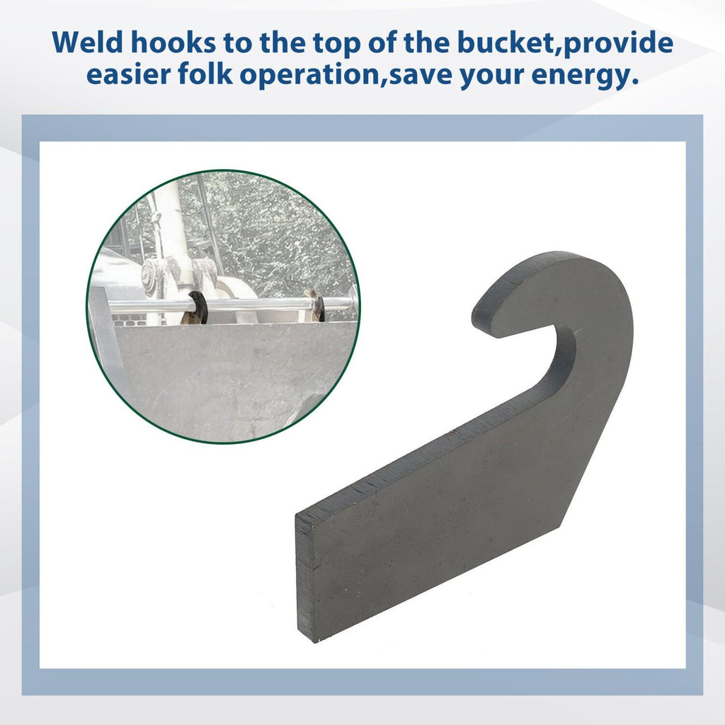 Welding On Mounting Brackets For Pin Type Over The Bucket Loader Pallet Forks