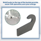 Welding On Mounting Brackets For Pin Type Over The Bucket Loader Pallet Forks