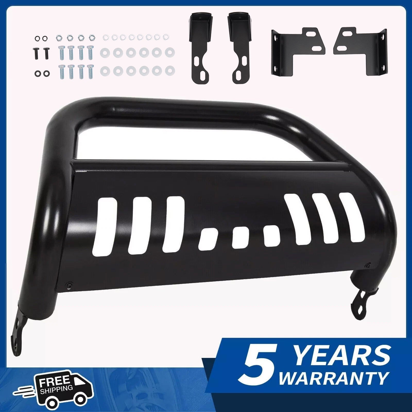 Bull Bar Push Bumper Grille Guard For Nissan Frontier 2005-2021/ Xterra 2005-15
